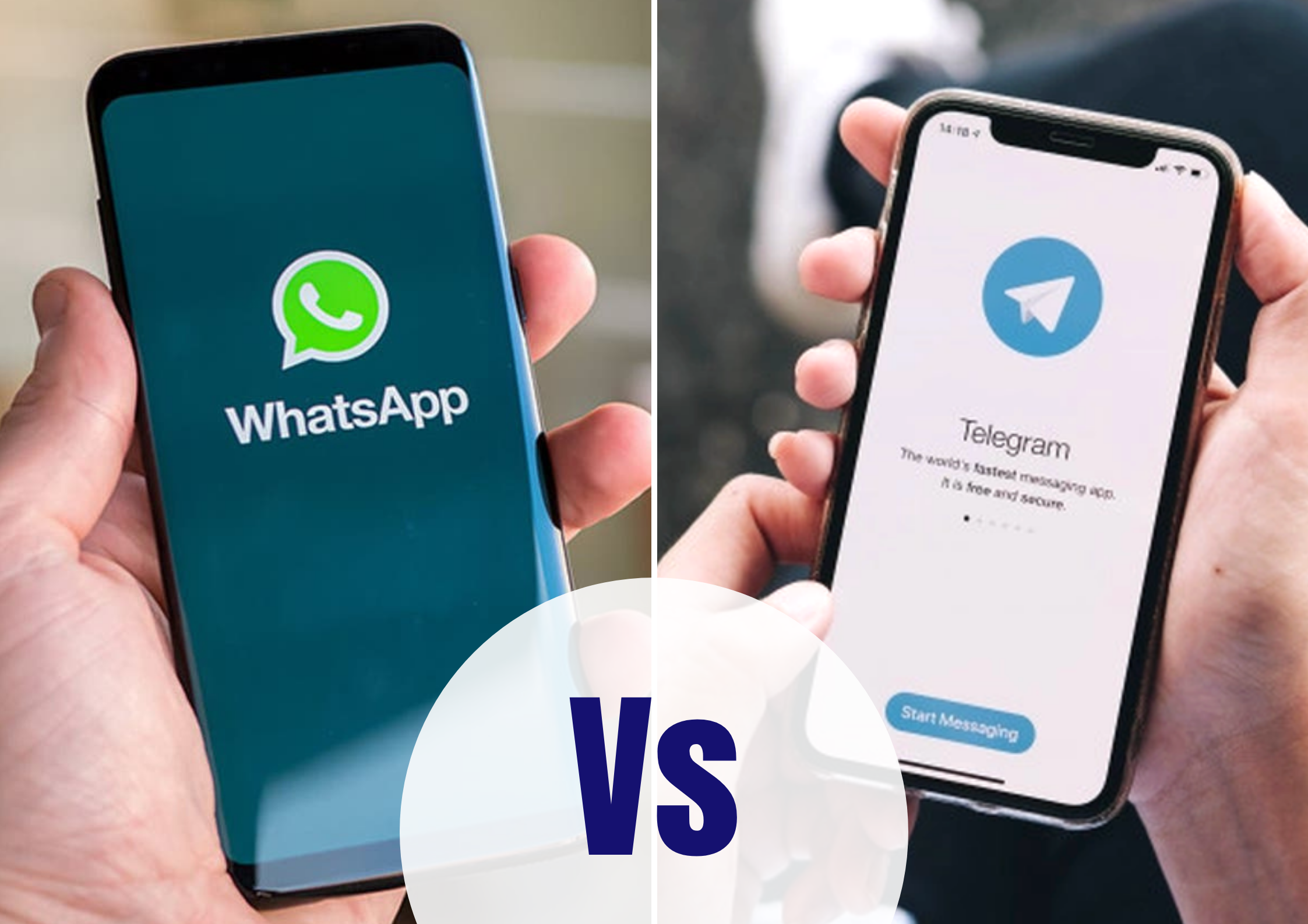 Telegram Vs Whatsapp Cu L Te Brinda M S Ventajas